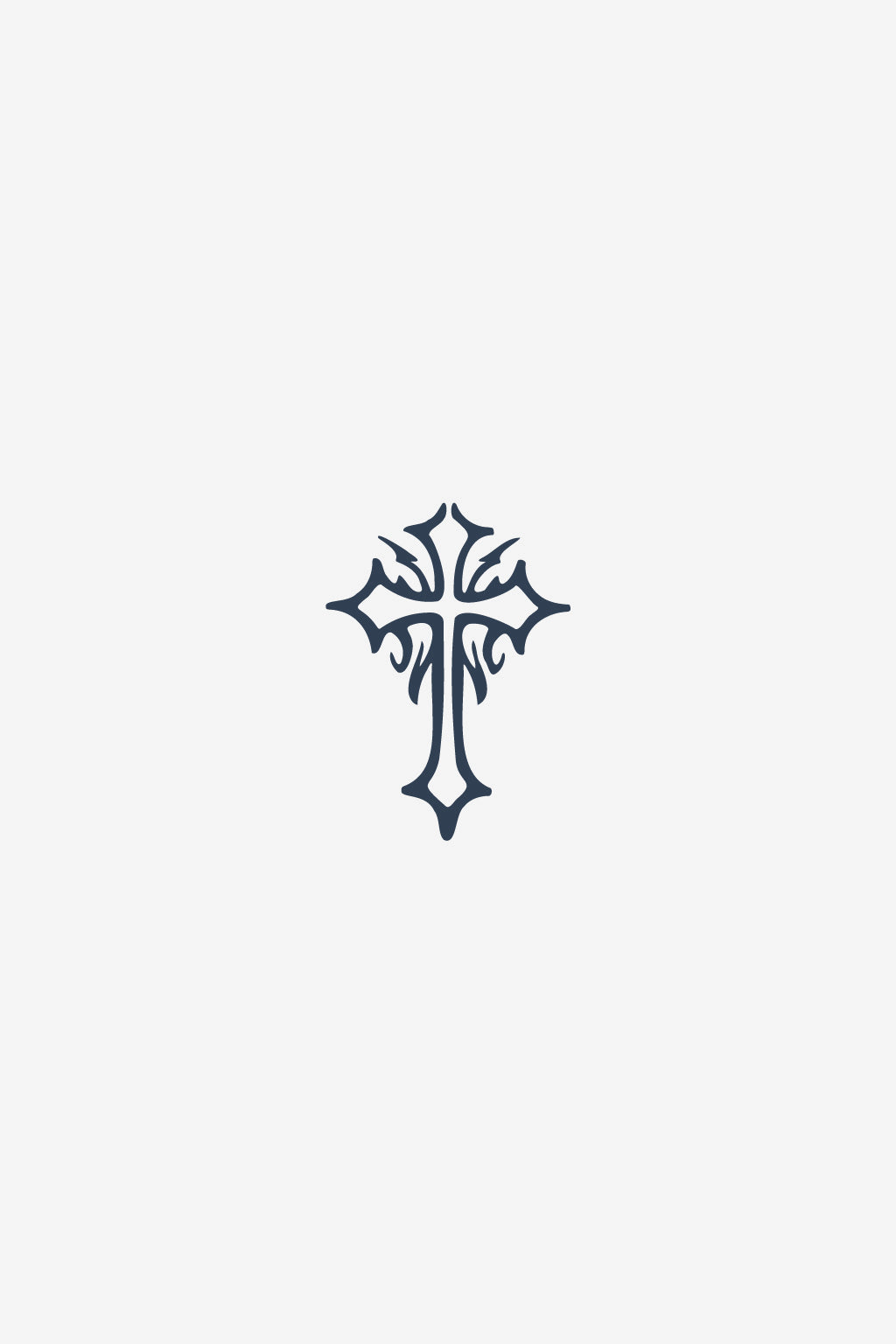 Tatuaje temporare cu cruce - model împletit, simbol spiritual semipermanent