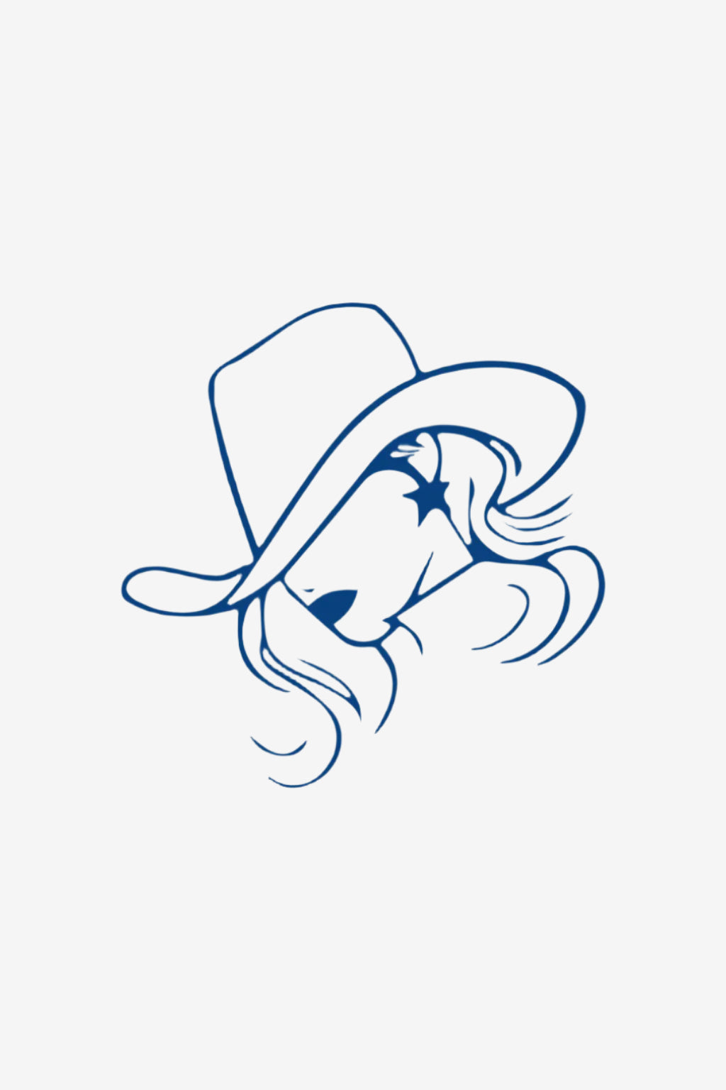 Cowgirl – Tatuaj Temporar cu Stil Western și Atitudine Rebelă


