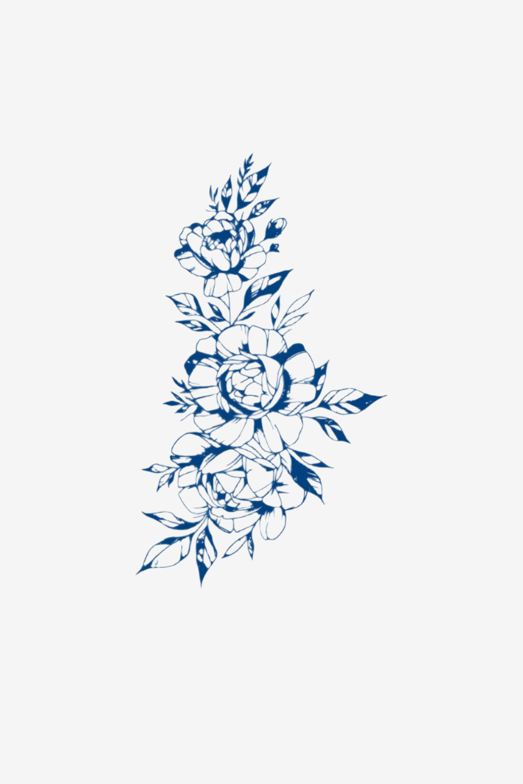 Floare – Tatuaje Temporare Florale Fine și Delicate


