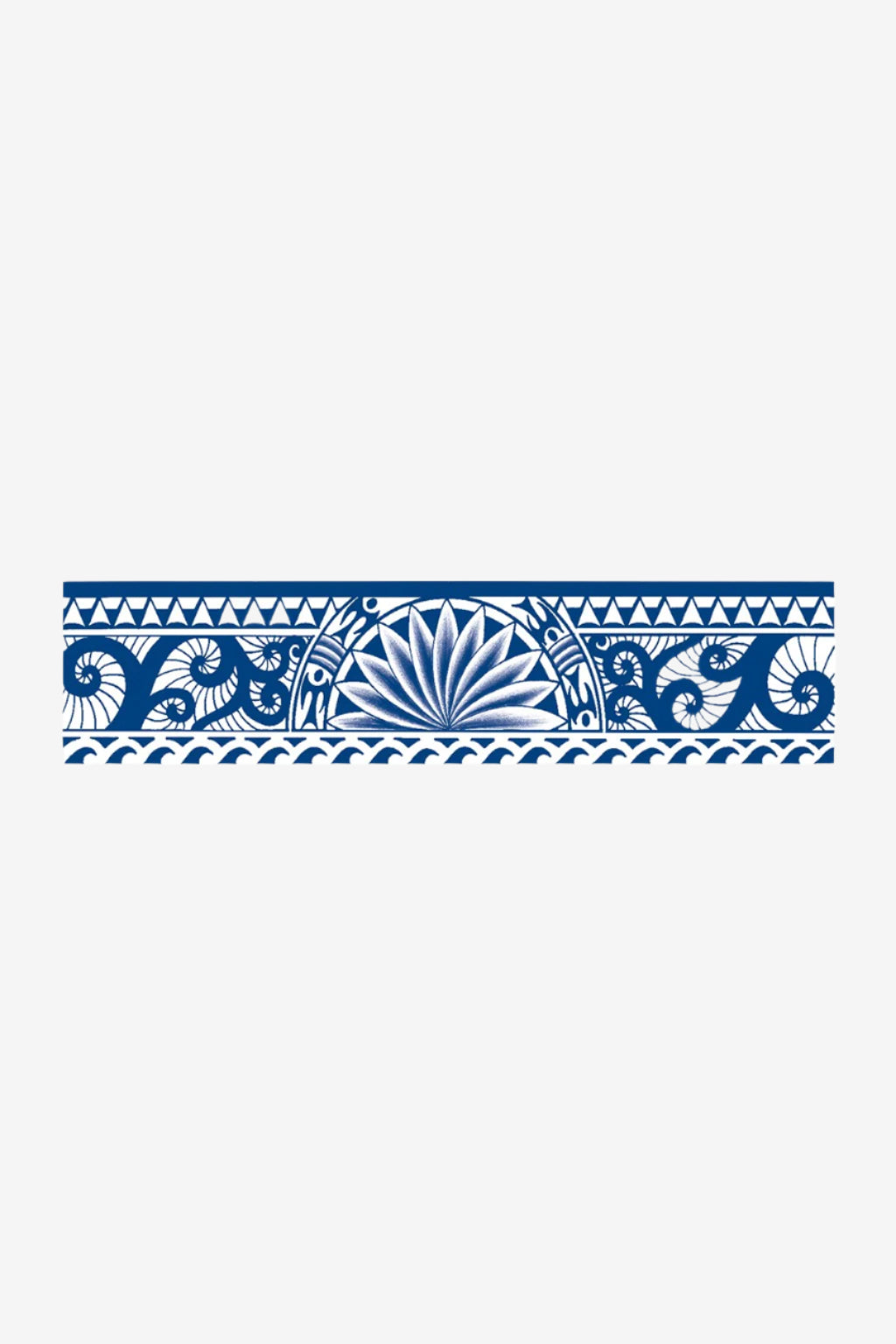 Tatuaj temporar Moana cu simboluri polineziene tribale