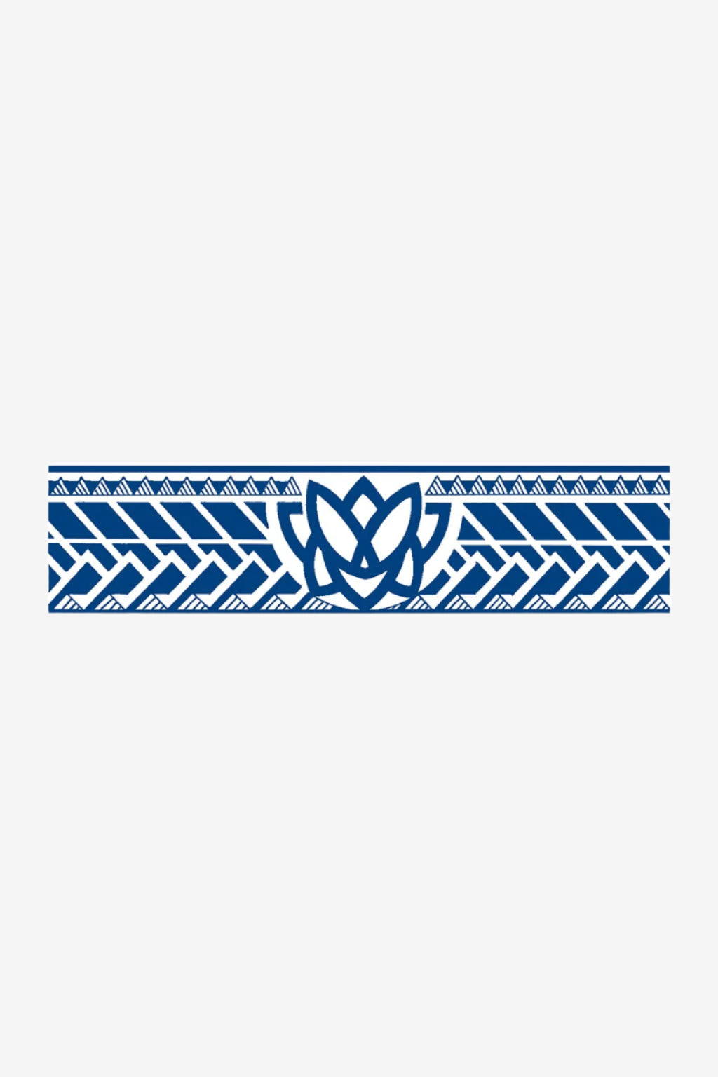 Tatuaj brățară lotus tribal semipermanent temporar
